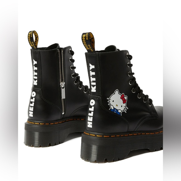 Dr. Martens Hello Kitty Jadon Leather Boots - Picture 3 of 14